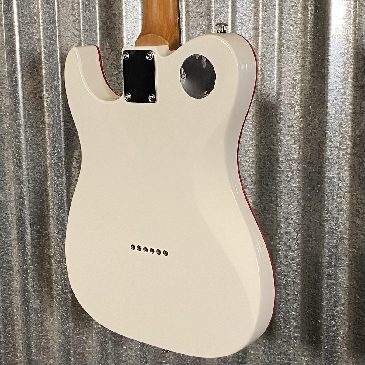 Westcreek Guitars TT-50KS T Style Dual Humbucker Guitar White #0051 Used