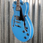 Westcreek Guitars 333 Semi Hollow Body Double Cutaway Blue #0087 Used