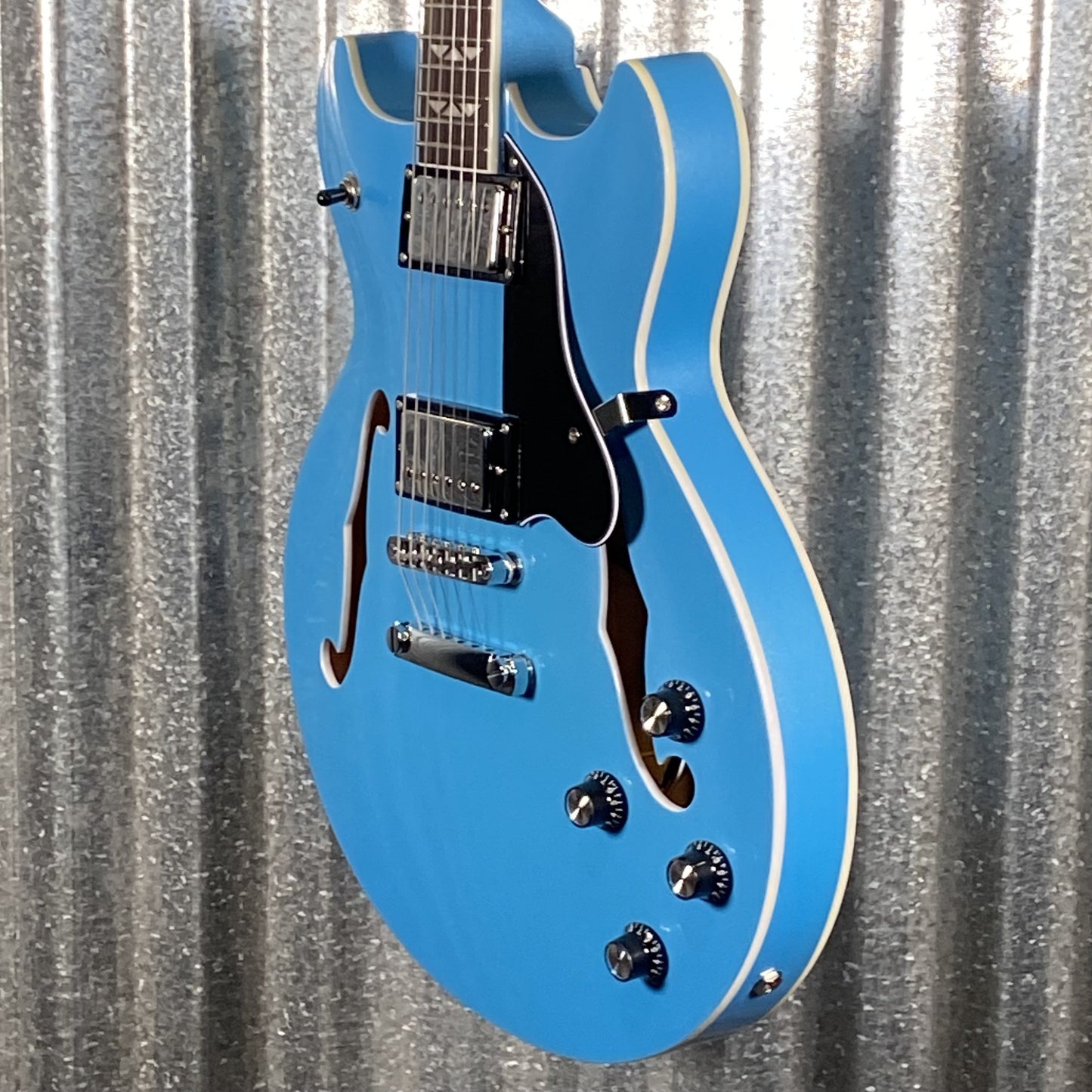 Westcreek Guitars 333 Semi Hollow Body Double Cutaway Blue #0087 Used