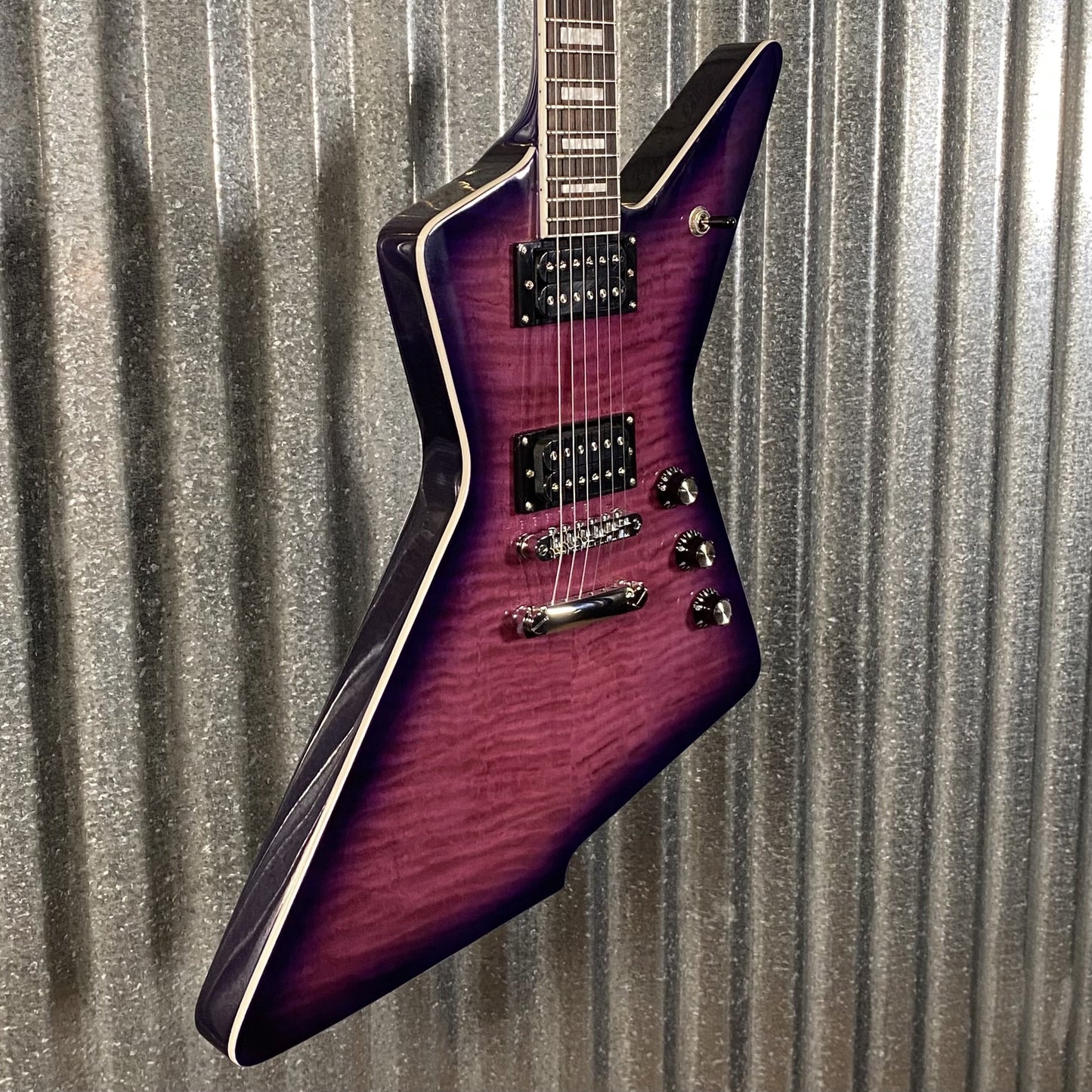 Westcreek Guitars Revenge Explorer Style Transparent Purple #0153 Used