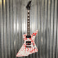 Westcreek Guitars Revenge Explorer Style Scatch Whte Red #0019 Used