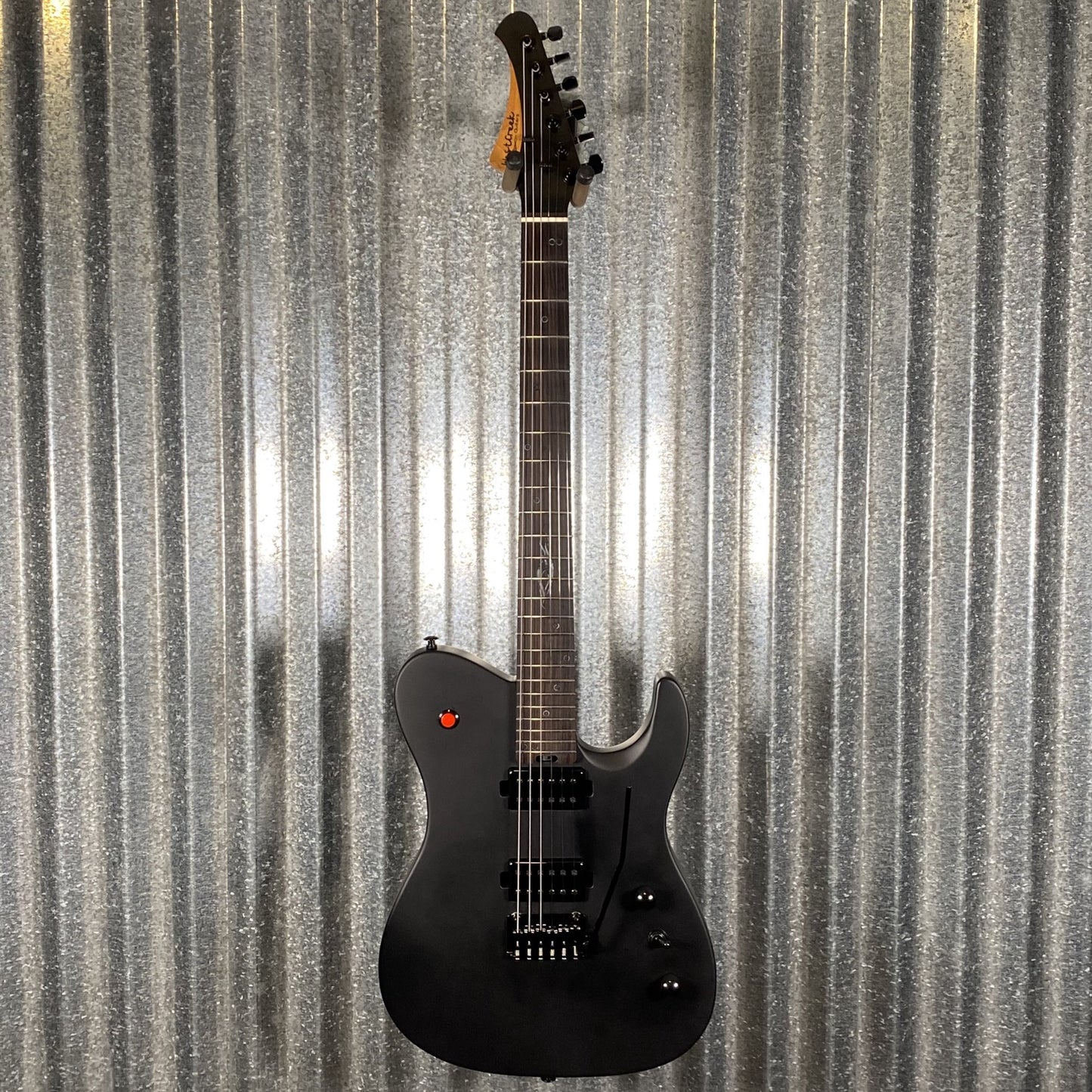 Westcreek Guitars Helyx T Style Dual Humbucker Black Guitar #0115 Used