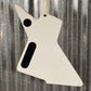 Westcreek Guitars Revenge Explorer Style Scratch White Red #0076 Used