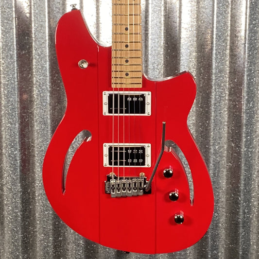 Reverend Kingbolt F Sonic Metallic Cherry Railhammer Guitar #70228