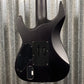 ESP LTD M-1007B 7 String Baritone Quilt Top Charcol Burst Guitar M1007BWMCHBS #2001 Used