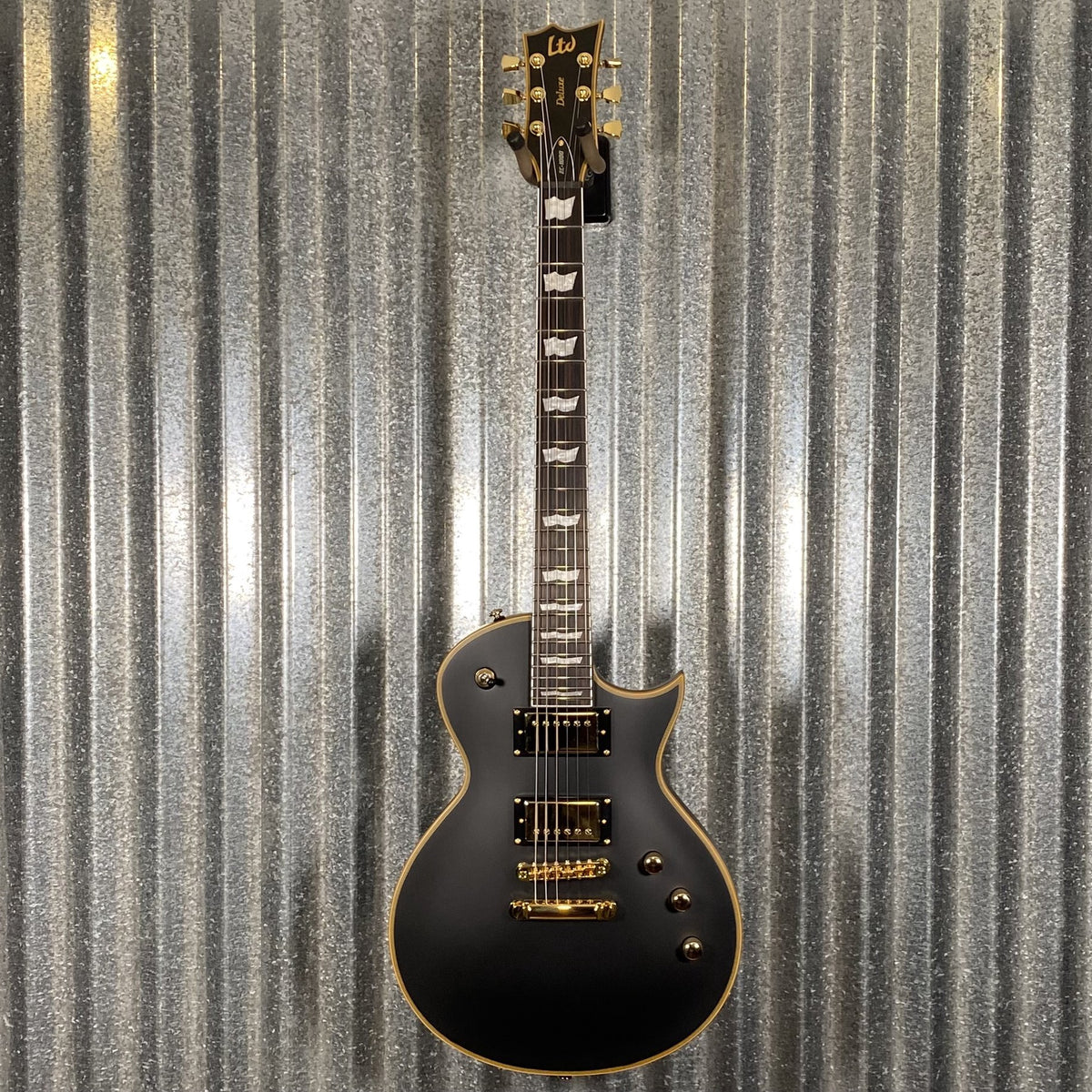 ESP LTD EC-1000 Vintage Black Guitar EC1000VBD #1078 Used