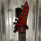 ESP LTD MH-1000 Evertune Candy Apple Red Satin Guitar MH1000ETCARS #0106 Used