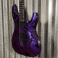 Schecter C-1 Hydro Dip Purple Obsidian Guitar #0588