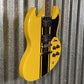 Westcreek Guitars Racer SG Offset Style Bumble-B Yellow #0036 Used