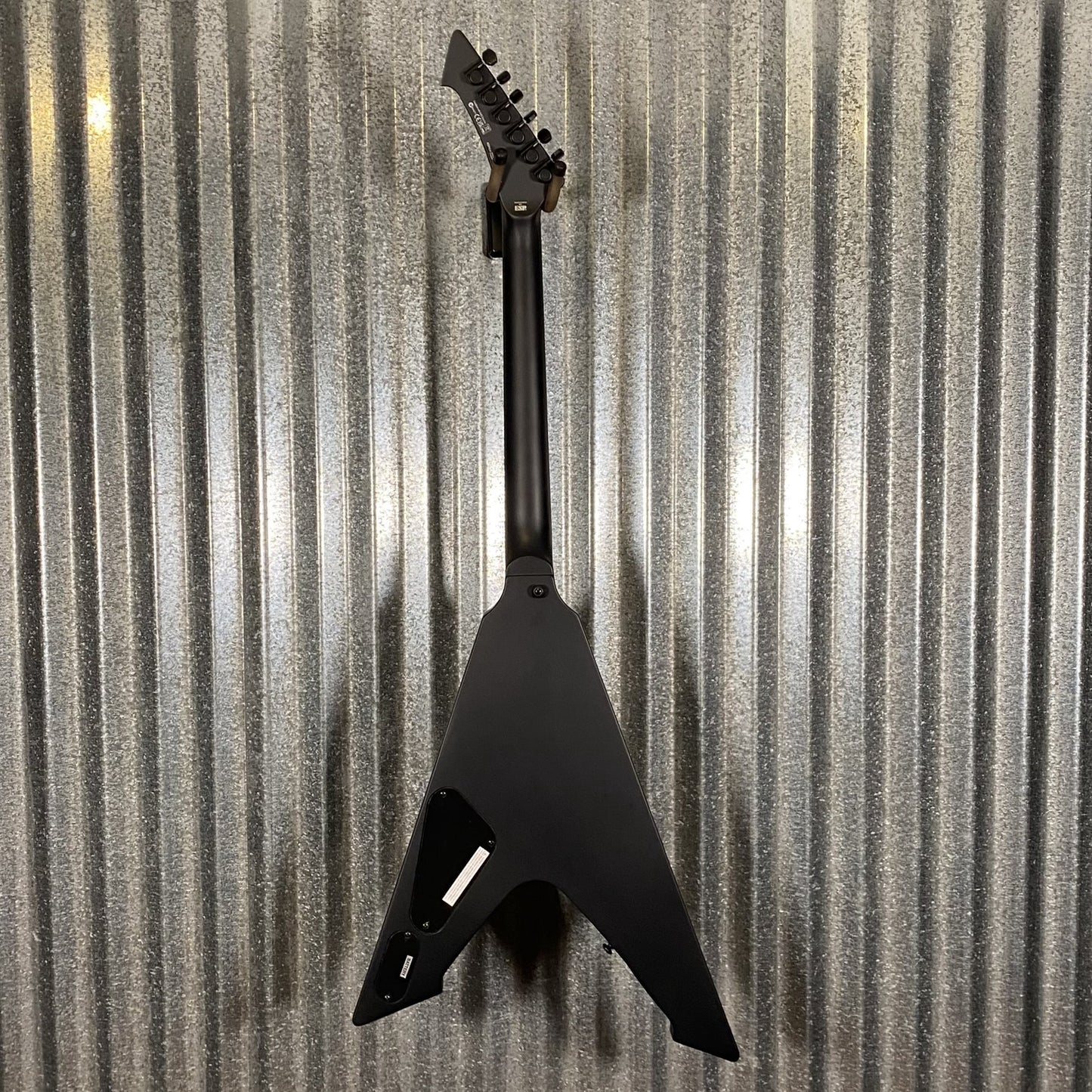 ESP LTD Vulture Jame Hetfield Black Satin Guitar & Case VULTUREBLKS #0766 Used
