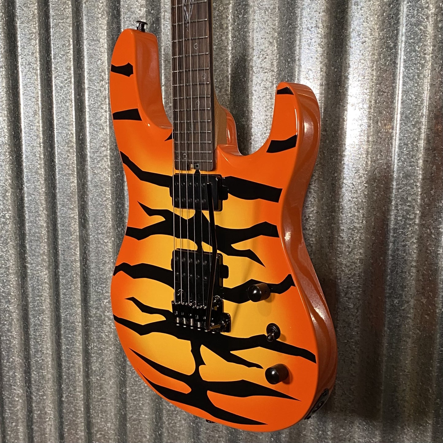 Westcreek Guitars Aetheris Superstrat Yellow Tiger Guitar #002700 Used