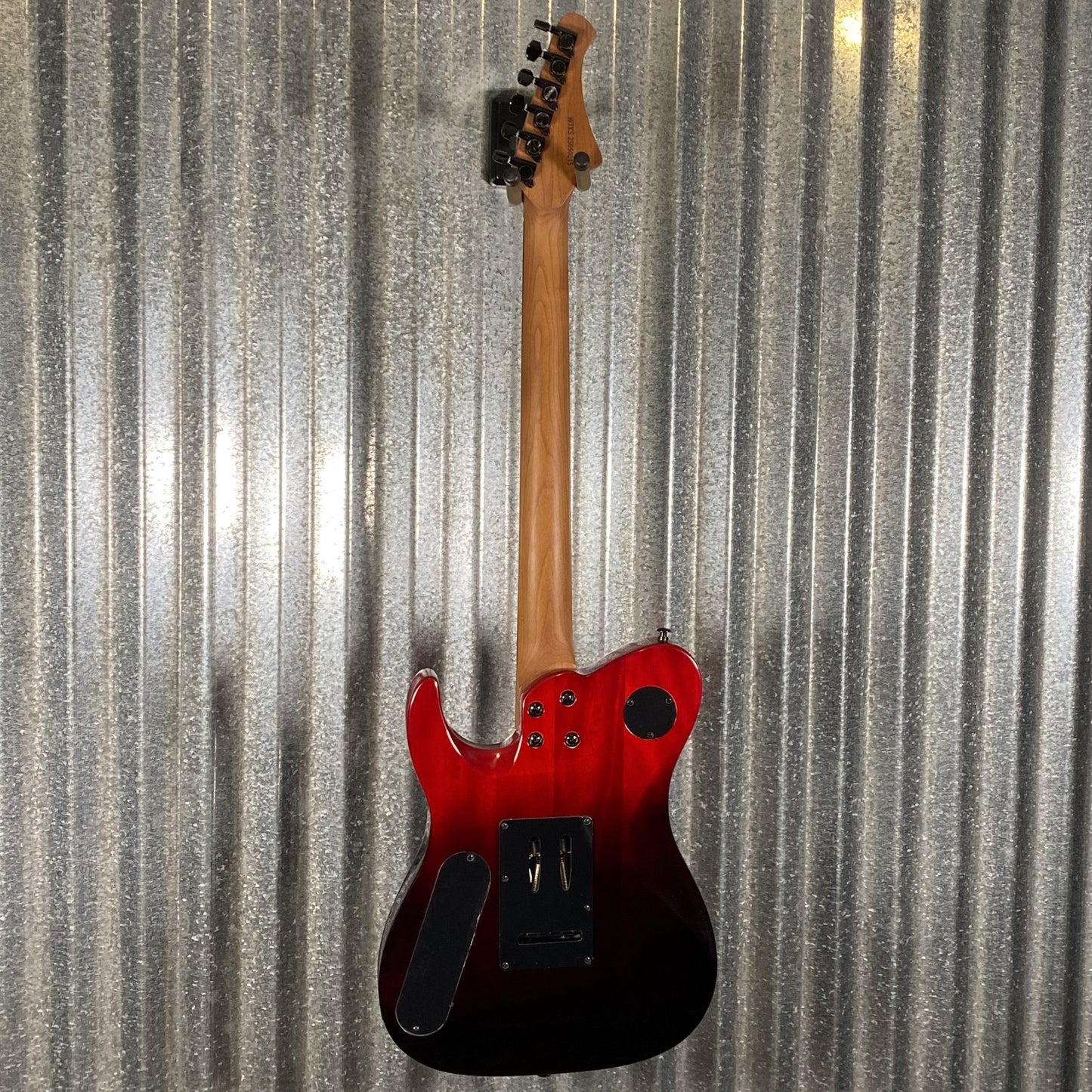 Westcreek Guitars Helyx T Style Dual Humbucker Sunset Ember Guitar #0015 Used