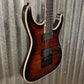 ESP LTD MH-1000 Evertune Dark Brown Sunburst Guitar LMH1000ETFMDBSB #0746 Used