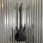 ESP LTD MH-1000NT Bold Binding Black Satin Guitar #1064 Used