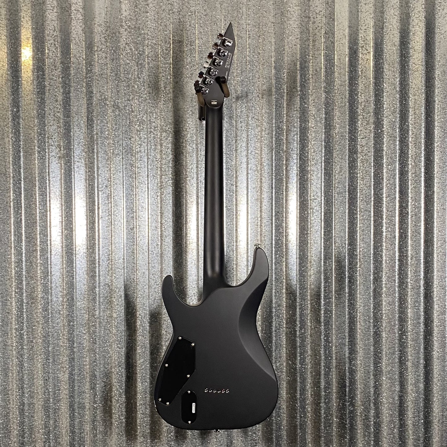 ESP LTD MH-1000NT Bold Binding Black Satin Guitar #1064 Used