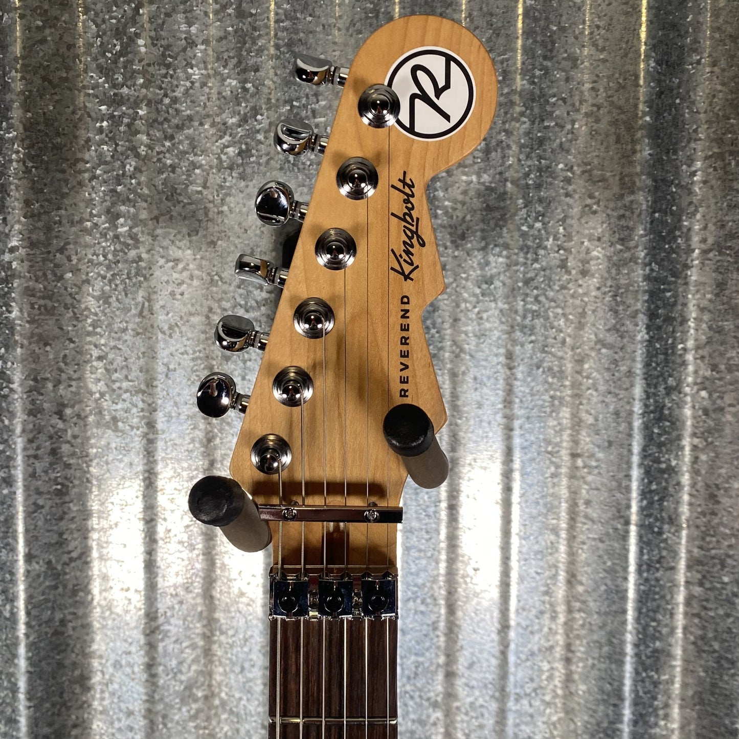 Reverend Kingbolt H90 Floyd Rose Baked Orange Railhammer Guitar #70166