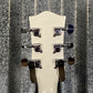 Glen Burton GE775 Chicago Hollow Body White Guitar #0000 Used