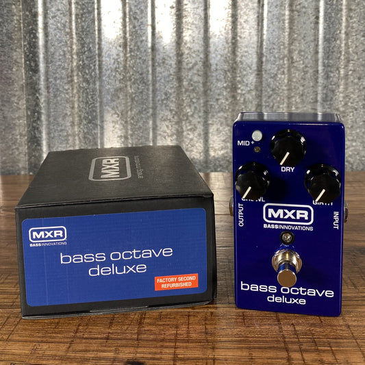 Dunlop MXR M288 Bass Deluxe Octave Effect Pedal B Stock