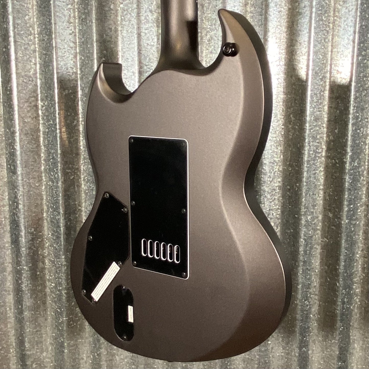 ESP LTD Viper-1000 Evertune Charcoal Metallic Satin EMG Guitar & Case #1512 Used