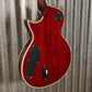 ESP LTD EC-1000T CMT See Thru Black Cherry Guitar #1172 Used