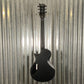 ESP LTD EC Black Metal Black Satin Guitar ECBKMBLKS #1990 Used