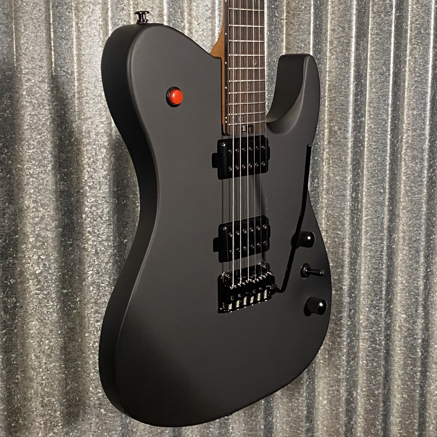 Westcreek Guitars Helyx T Style Dual Humbucker Black Guitar #0060 Used