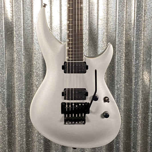 ESP LTD H3-1000 Floyd Rose Metallic Silver Guitar H31000FRMS #2192 Used