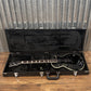ESP LTD EC-1000S Gloss Black Fluence Guitar & Case #0366 Used