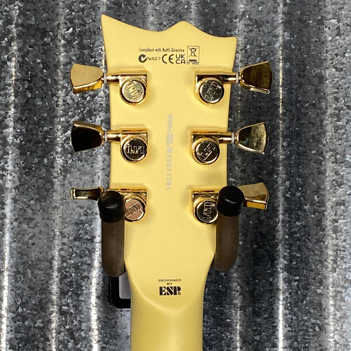 ESP LTD EC-1000TCMT Vintage Gold Satin Guitar EC1000TCTMVGS #1781 Used