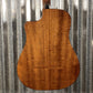 Fender CD-60CE AM Natural Mahogany Acoustic Electric Guitar & Case #5792 Used