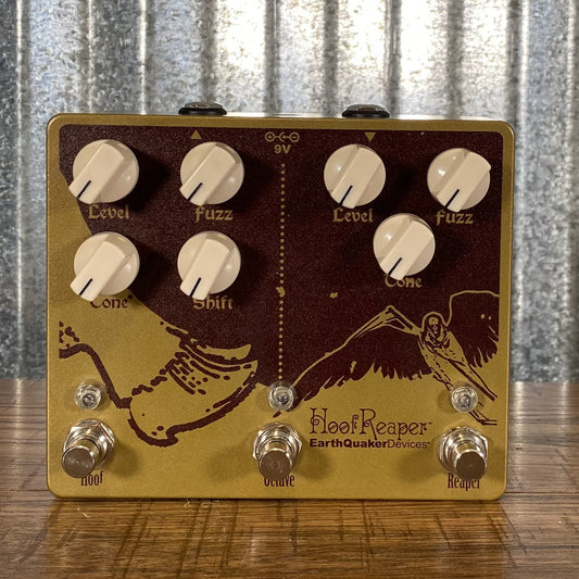 Earthquaker Devices Hoof Reaper Fuzz Octave Guitar Effect Pedal Used
