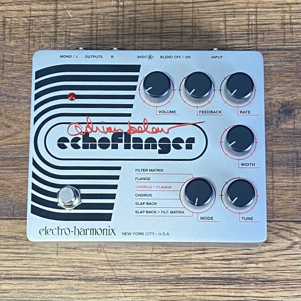 Electro-Harmonix EHX Adrian Belew EchoFlanger Guiar Effect Pedal