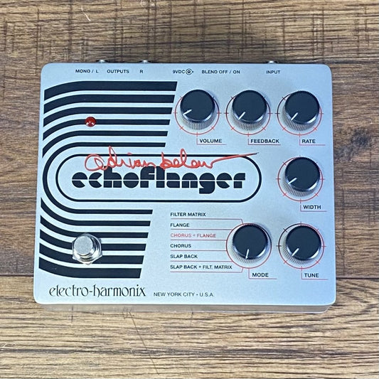 Electro-Harmonix EHX Adrian Belew EchoFlanger Guiar Effect Pedal