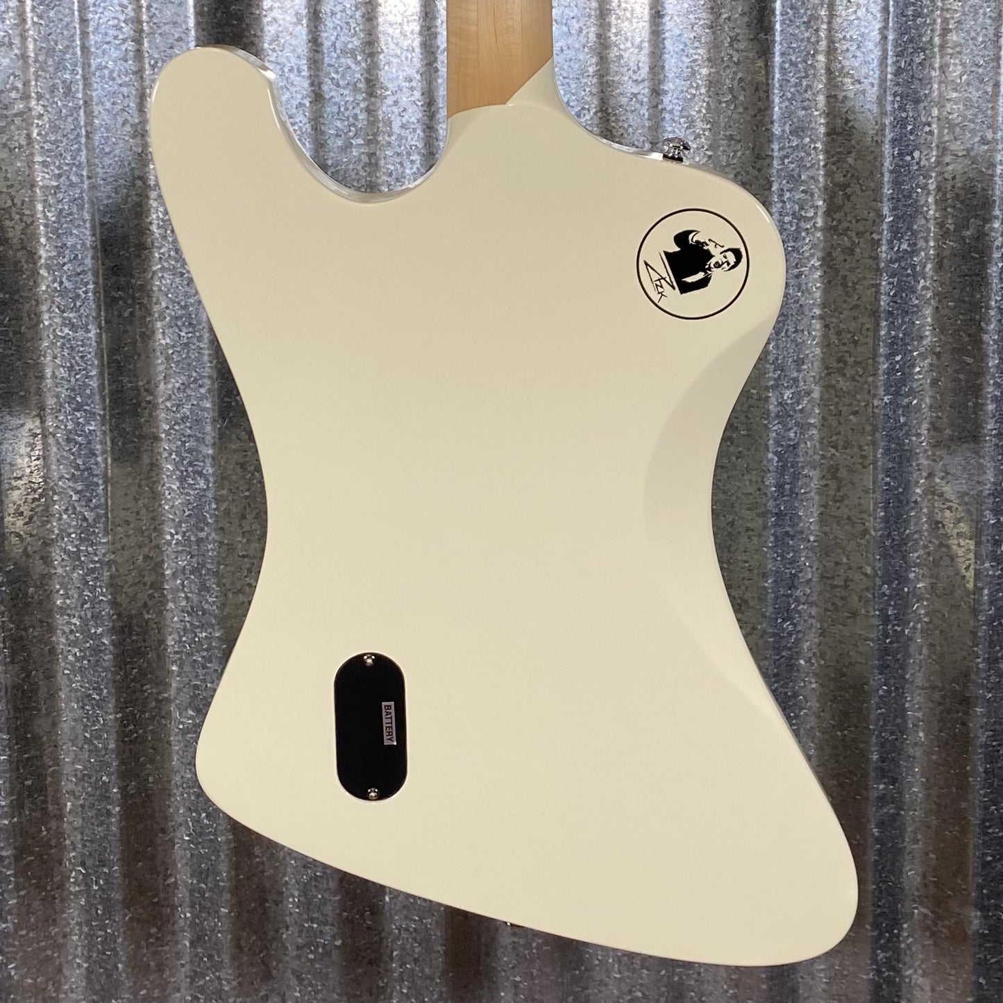 ESP LTD RZK-III Richard Z Kruspe Olympic White Guitar & Case RZKIIOW #1463 Used