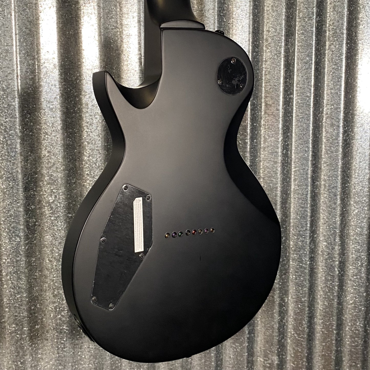 ESP LTD EC-258 8 String Black Satin Guitar EC258BLKS #1577  Used