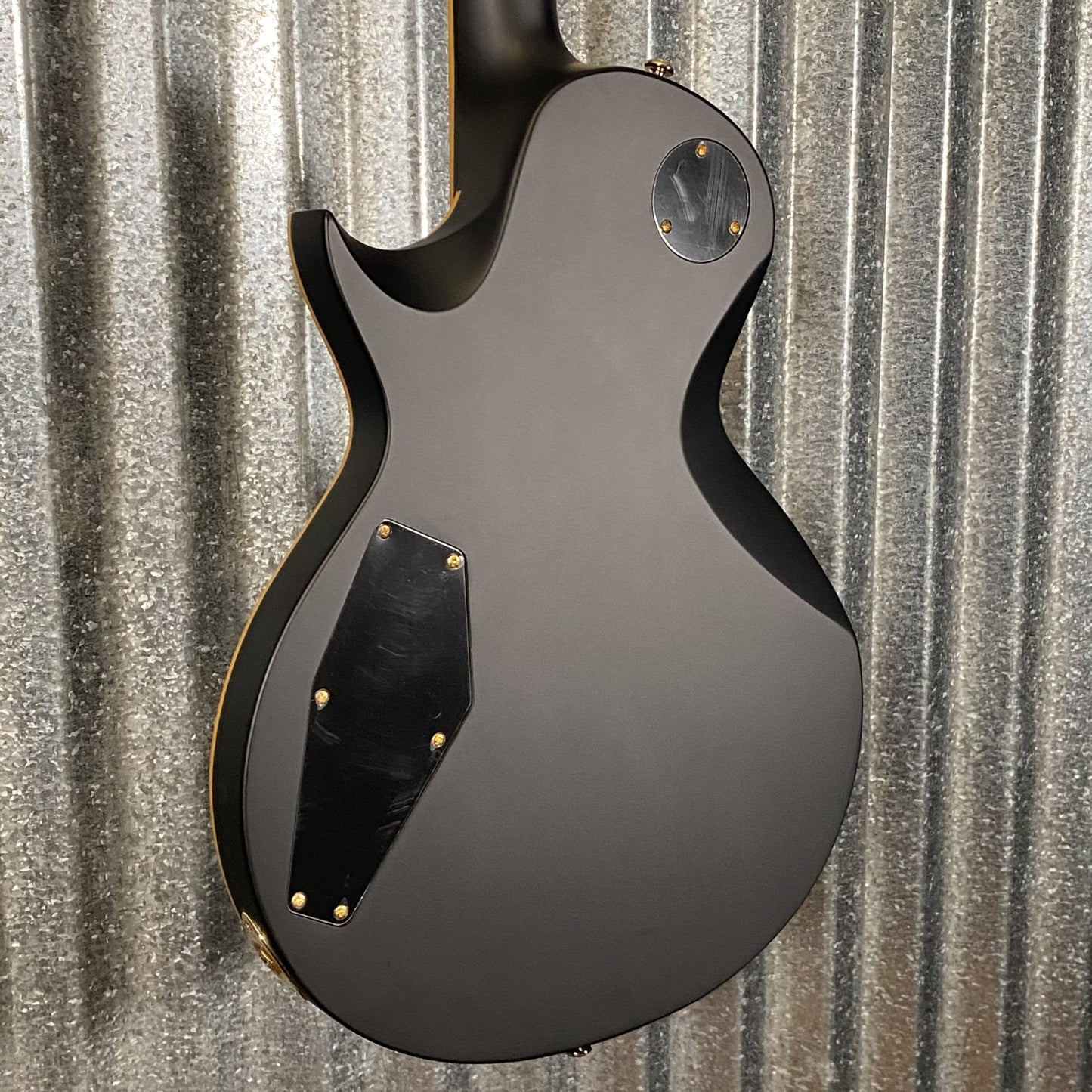 ESP LTD EC-1000 Vintage Black Seymour Duncan Guitar & Case #0092 Used