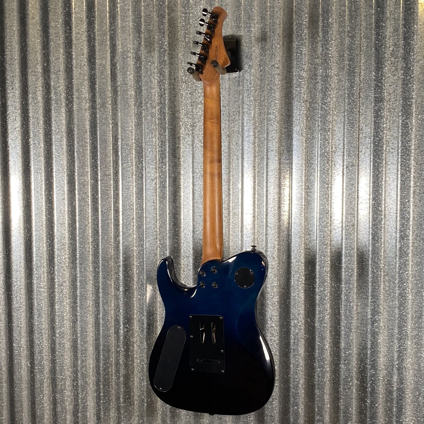 Westcreek Guitars Helyx T Style Dual Humbucker Ocean Vortex Guitar #0033