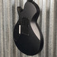 ESP LTD EC FR Black Metal Floyd Rose Black Satin Guitar ECFRBKMBLKS #0505 Used
