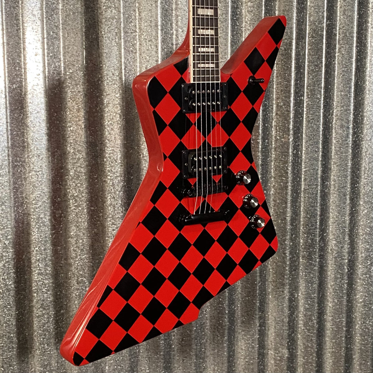 Westcreek Guitars Revenge Explorer Style Red Checker #0019 Used