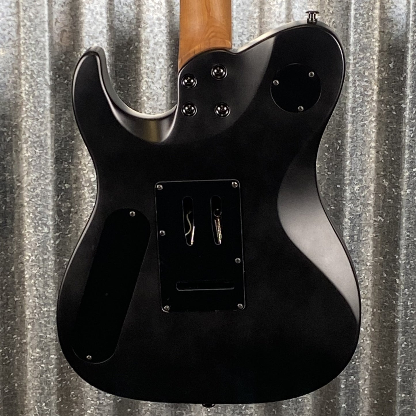 Westcreek Guitars Helyx T Style Dual Humbucker Matte Black Guitar #0158 Used
