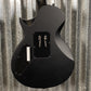 ESP LTD EC FR Black Metal Floyd Rose Black Satin Guitar & Case #1348 Used