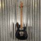 Reverend Kingbolt Air HH Black Sparkle Semi Hollow Guitar #70944
