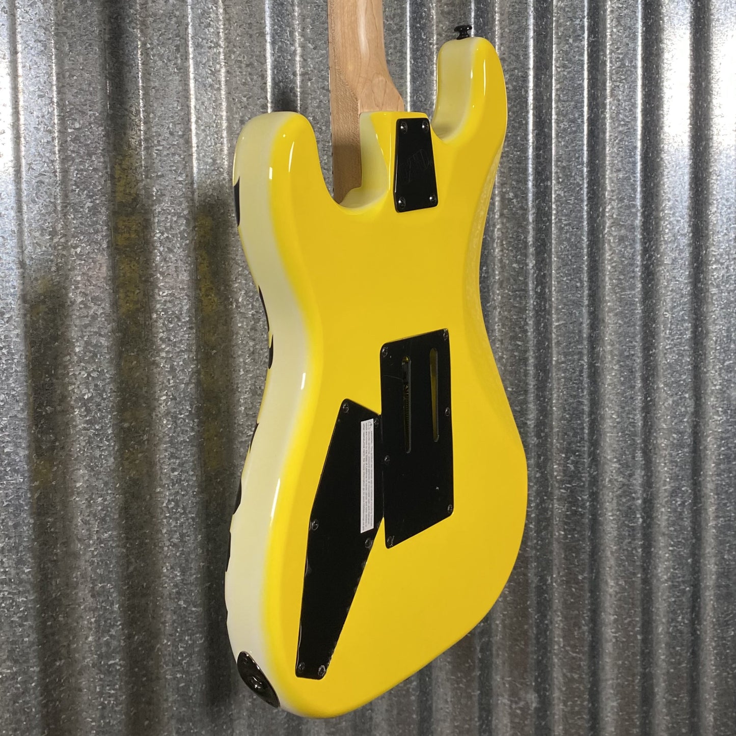 ESP LTD GL-200MT George Lynch Yellow Tiger Stripe Graphic Guitar LGL200MT #0131 Used