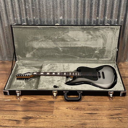 ESP LTD JD-I Joe Duplantier Silver Sunburst Guitar & Case #0981 Used