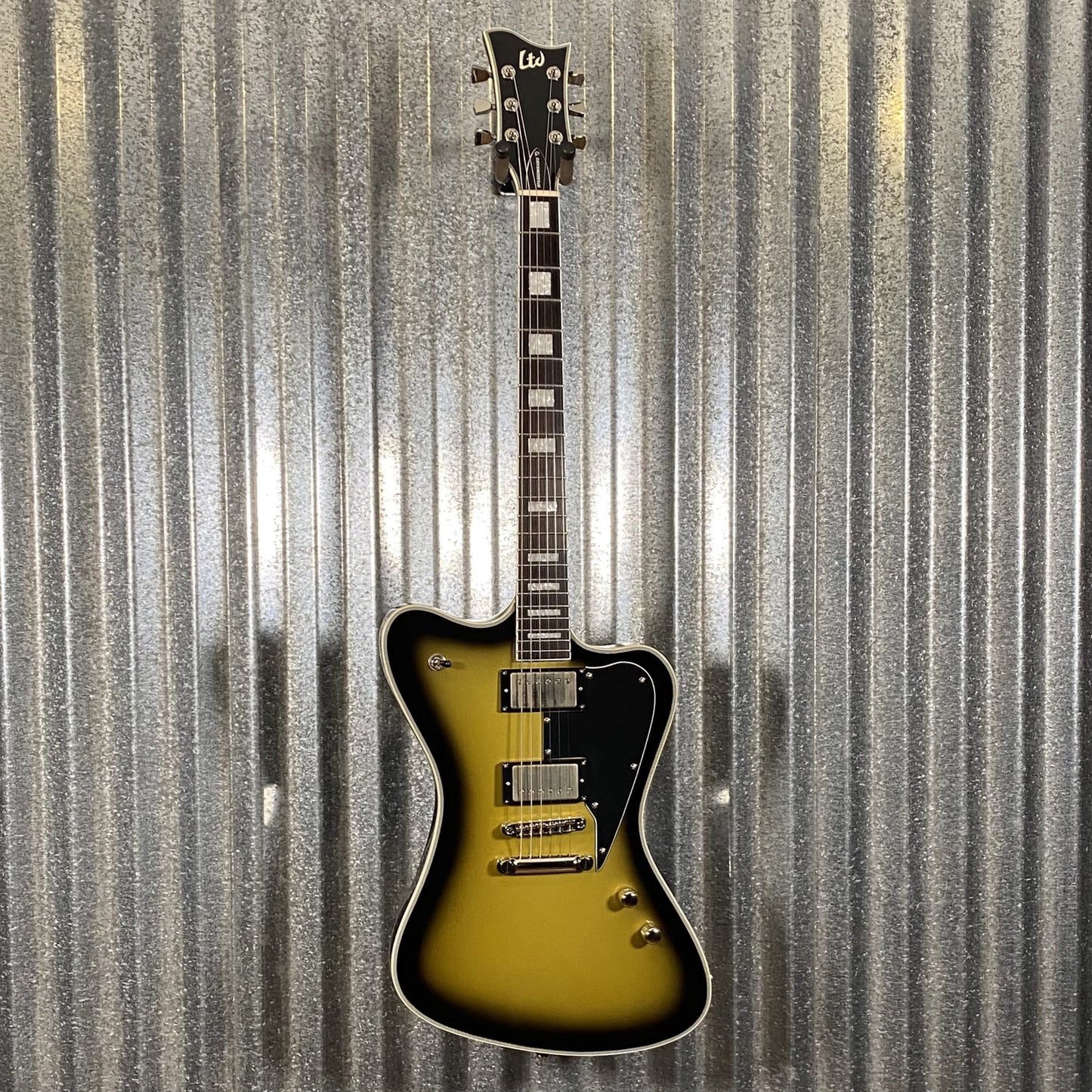 ESP LTD Sparrowhawk Bill Kelliher Vintage Silver Burst Guitar & Case SPARROWHAWKVSSB #3350 Used