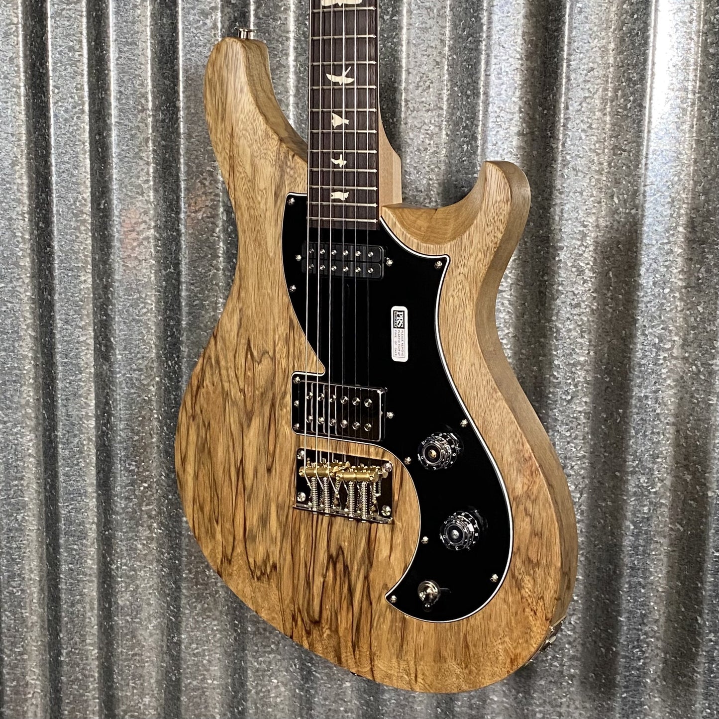 PRS Paul Reed Smith USA S2 Vela Black Limba Guitar & Bag #9329