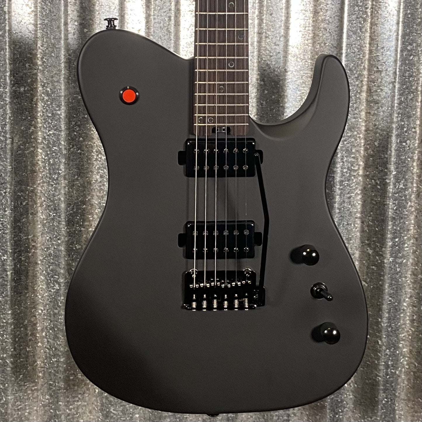 Westcreek Guitars Helyx T Style Dual Humbucker Black Guitar #0060 Used