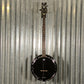Ortega OBJ250-SBK Raven Black 5 String Banjo & Bag #0121