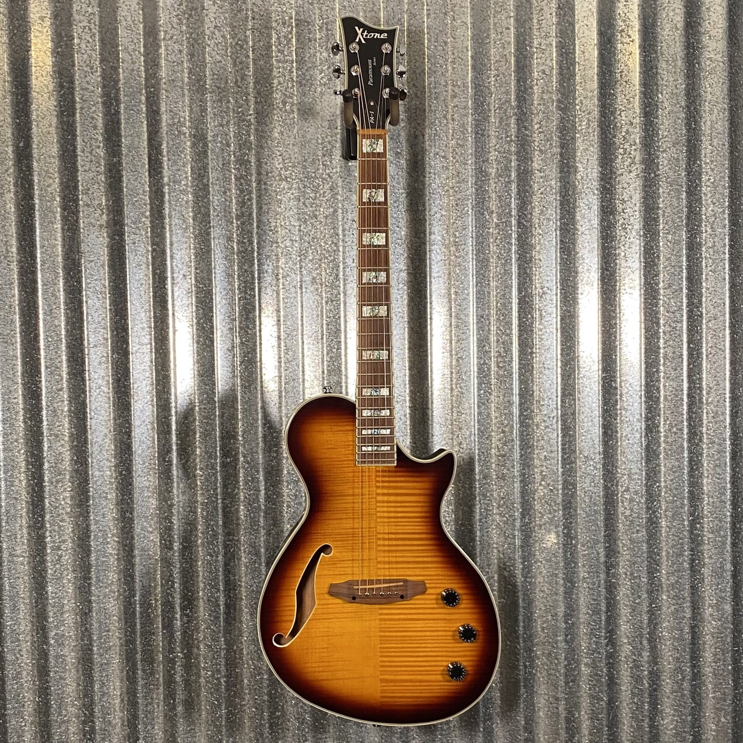 ESP Xtone Paramount Series PA-1 Semi Acoustic Thinline Guitar #0286 Used