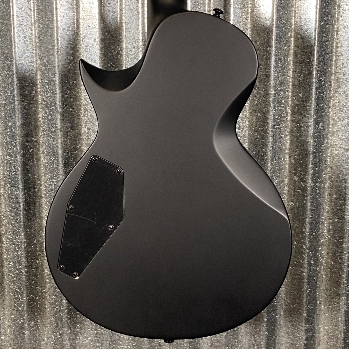 ESP LTD EC Black Metal Eclipse Seymour Duncan Black Satin Guitar & Case #0418 Used